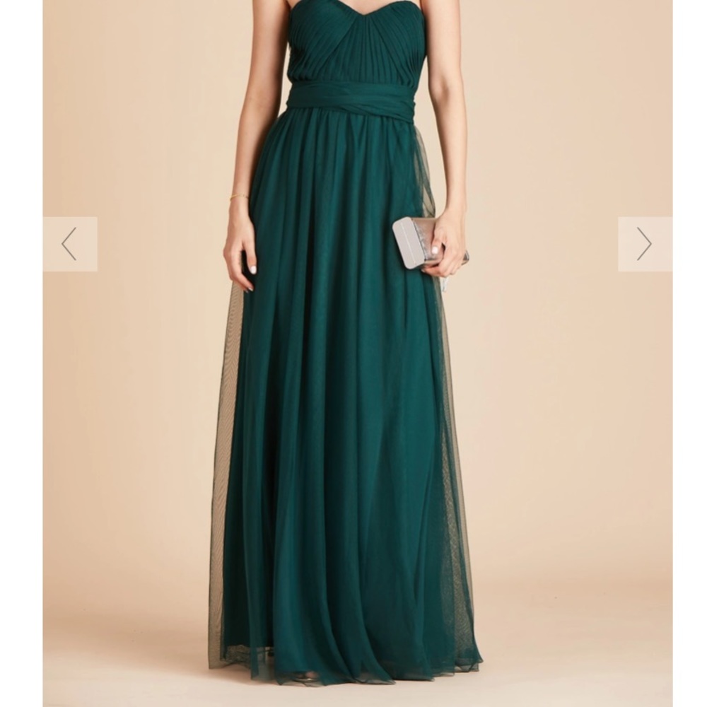 Christina Emerald Birdy Grey dress